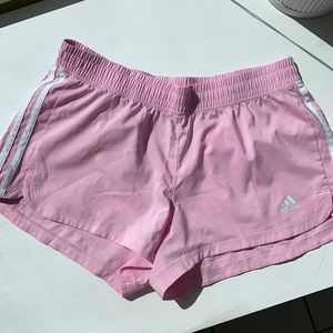 Perfect condition, baby pink adidas shorts.